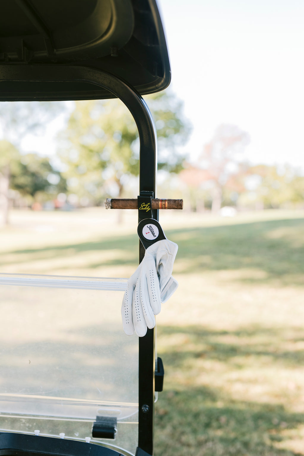 Cart Caddy Glove and Cigar Holder
